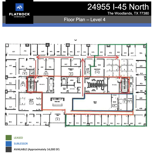 24955 Interstate 45 N, The Woodlands, TX for lease - Floor Plan - Image 2 of 3