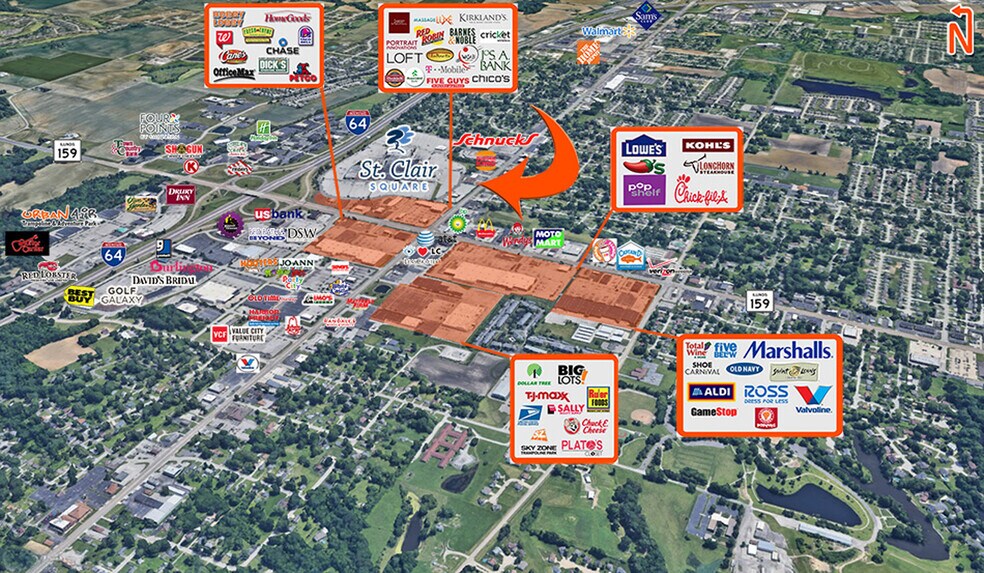 317 Lincoln Hwy, Fairview Heights, IL à louer - Photo du bâtiment - Image 3 de 27