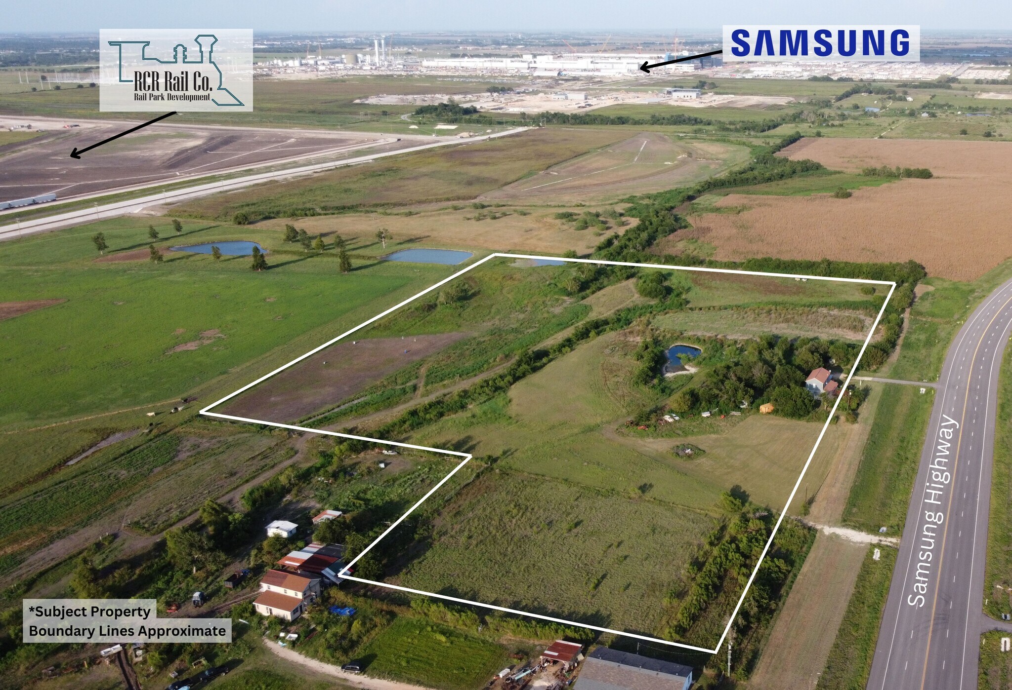 1786 Samsung Hwy, Taylor, TX for sale Aerial- Image 1 of 13