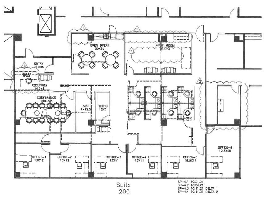 3111 N Tustin Ave, Orange, CA for lease Floor Plan- Image 1 of 1