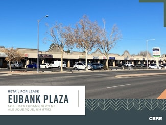 Plus de détails pour 1415-1523 Eubank Blvd NE, Albuquerque, NM - Commerce de détail à louer