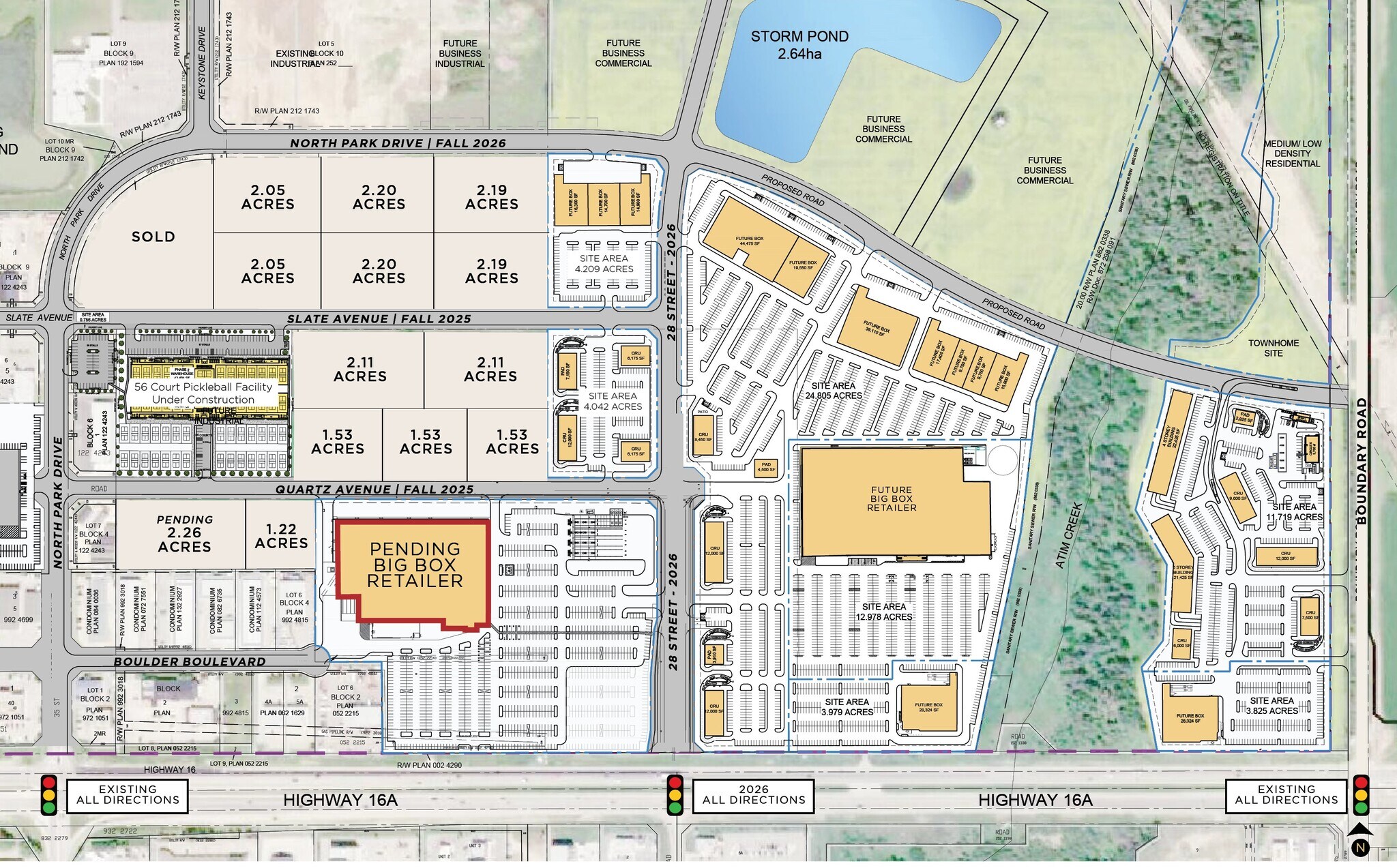 Highway 16A & Veterans Blvd, Stony Plain, AB à vendre Photo du bâtiment- Image 1 de 5