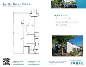 1813 N Mill St, Naperville, IL for lease Floor Plan- Image 1 of 1
