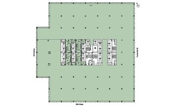 605 Third Ave, New York, NY à louer Plan d’étage- Image 1 de 1