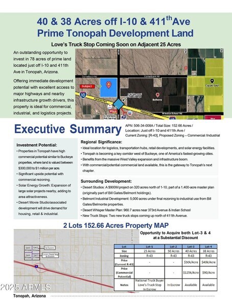 411th Ave & camelback Lot 4 Tonopah AZ 85354 rd, Tonopah, AZ à vendre - Photo du bâtiment - Image 3 de 3