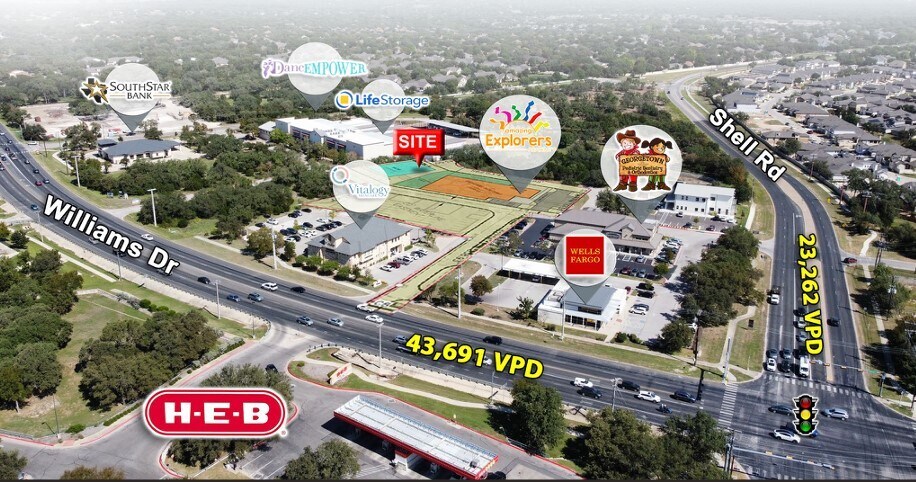 4509 Williams Dr, Georgetown, TX à vendre Photo principale- Image 1 de 11