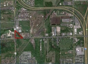 Telegraph Rd, Taylor, MI - AERIAL map view