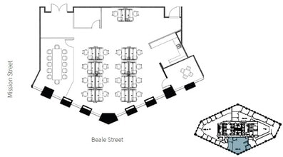 201 Mission St, San Francisco, CA for lease Floor Plan- Image 1 of 1