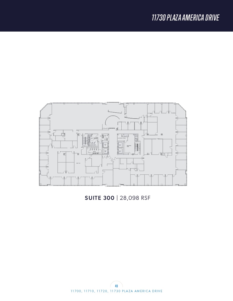 11700 Plaza America Dr, Reston, VA for lease Floor Plan- Image 1 of 1