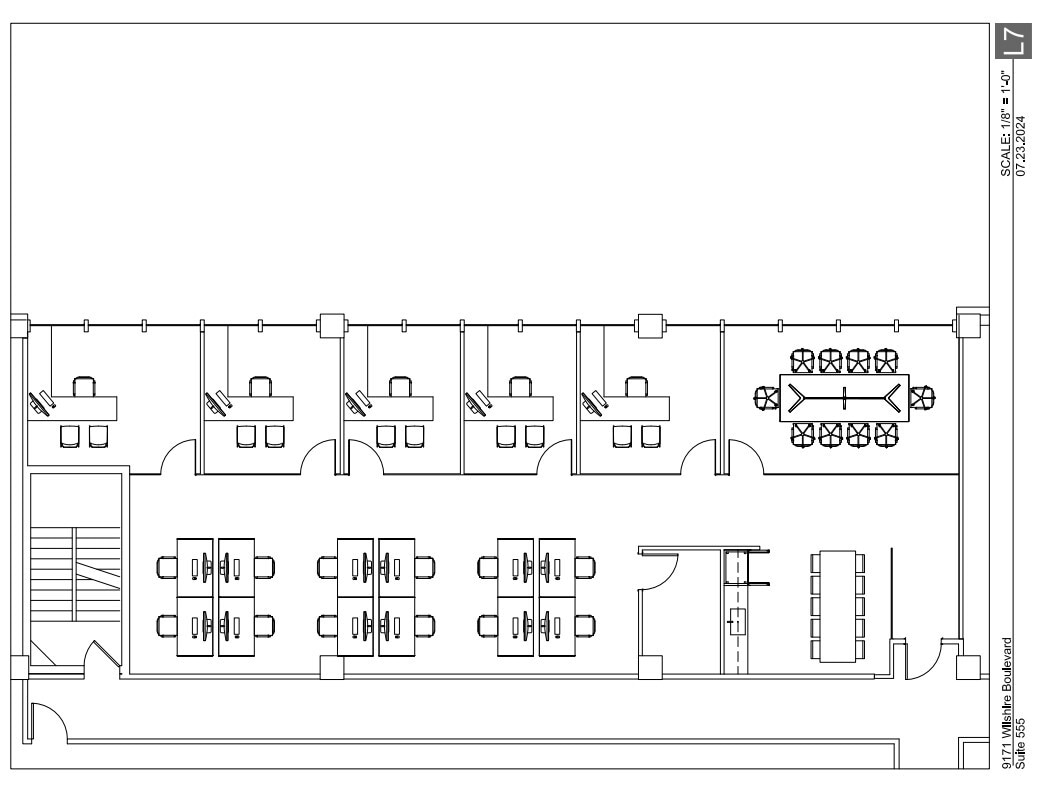 9171 Wilshire Blvd, Beverly Hills, CA for lease Floor Plan- Image 1 of 1