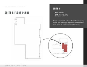 326 S Melrose Dr, Vista, CA for lease Floor Plan- Image 2 of 2