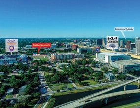 617 W Central Blvd, Orlando, FL - Aérien  Vue de la carte