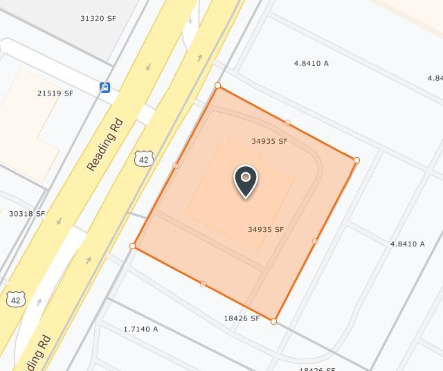 7152 Reading Rd, Cincinnati, OH for lease - Plat Map - Image 2 of 2