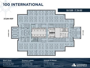 100 International Dr, Baltimore, MD à louer Plan d’étage- Image 1 de 1