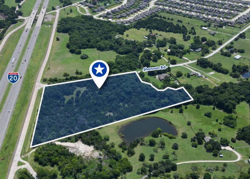 SWC of Interstate 20 & Shannon Road, Mesquite, TX à vendre - Aérien - Image 3 de 4
