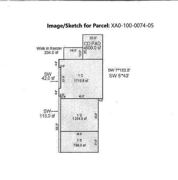 1225 N Main St, Adrian, MI à vendre - Plan d’étage - Image 3 de 7