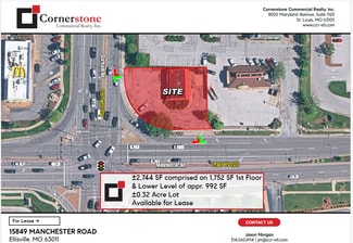 Plus de détails pour 15849 Manchester Rd, Ellisville, MO - Commerce de détail à louer