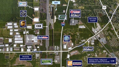 7585 Sportsman Club Rd, Jacksonville, FL à louer Carte- Image 2 de 4