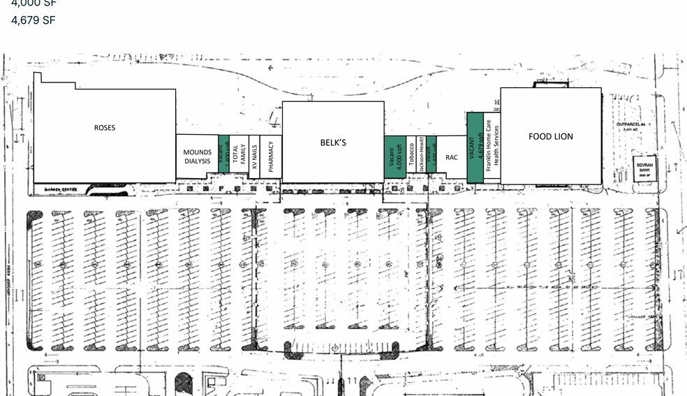 1328-1390 Armory Dr, Franklin, VA for lease - Site Plan - Image 2 of 2
