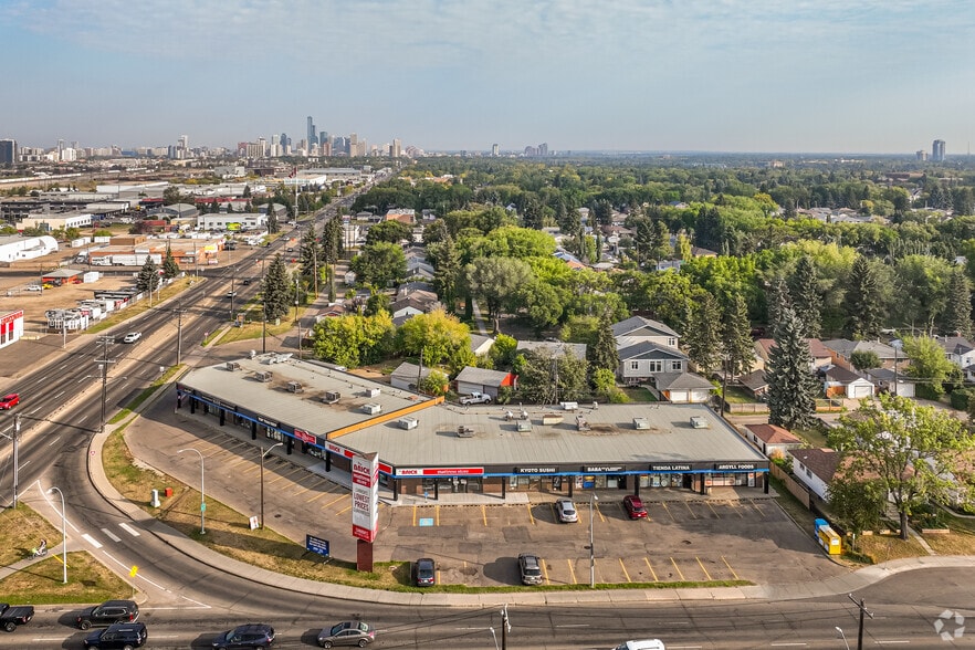 9848-9876 63 Ave NW, Edmonton, AB for lease - Aerial - Image 2 of 2