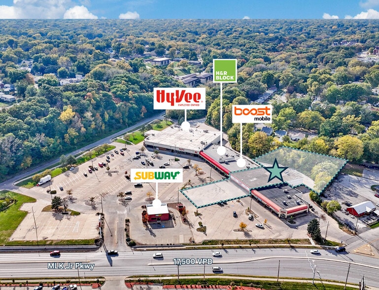 3430 Martin Luther King Jr Pky, Des Moines, IA for lease - Aerial - Image 3 of 3