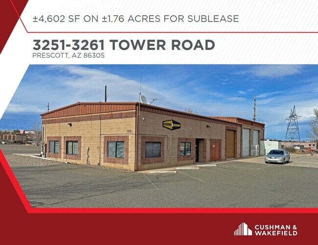 More details for 3251 Tower Rd, Prescott, AZ - Industrial for Lease