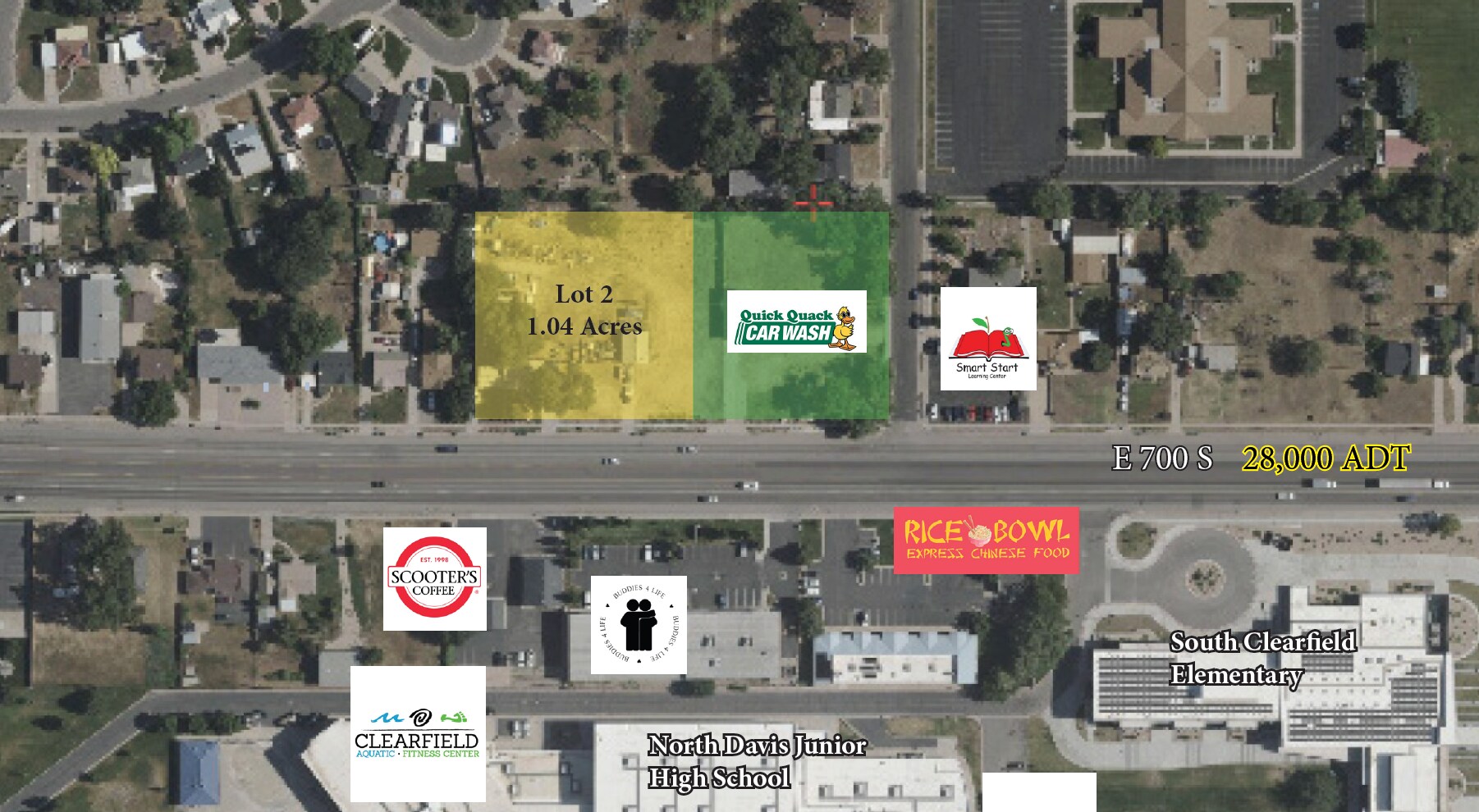 777 700 S, Clearfield, UT for sale Aerial- Image 1 of 4