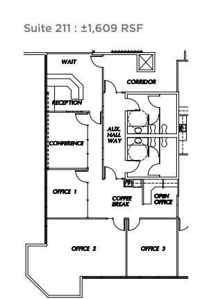 5001 California Ave, Bakersfield, CA for lease Floor Plan- Image 1 of 1