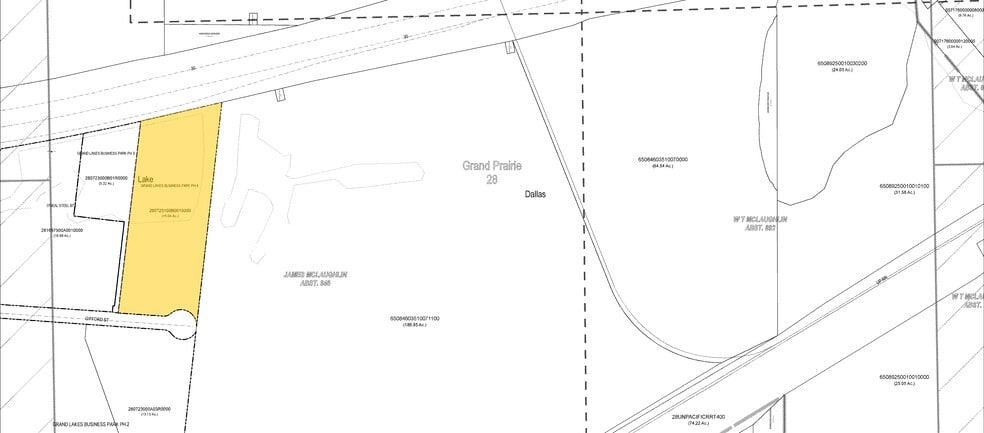 4025 E I-30, Grand Prairie, TX à louer - Plan cadastral - Image 2 de 8