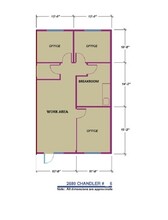 2680 Chandler Ave, Las Vegas, NV for lease Floor Plan- Image 2 of 11