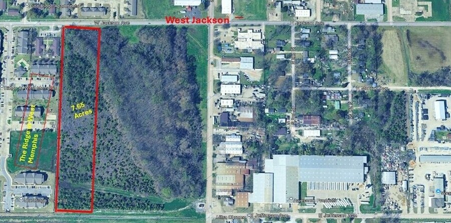 West Jackson, West Memphis, AR for sale - Aerial - Image 1 of 1