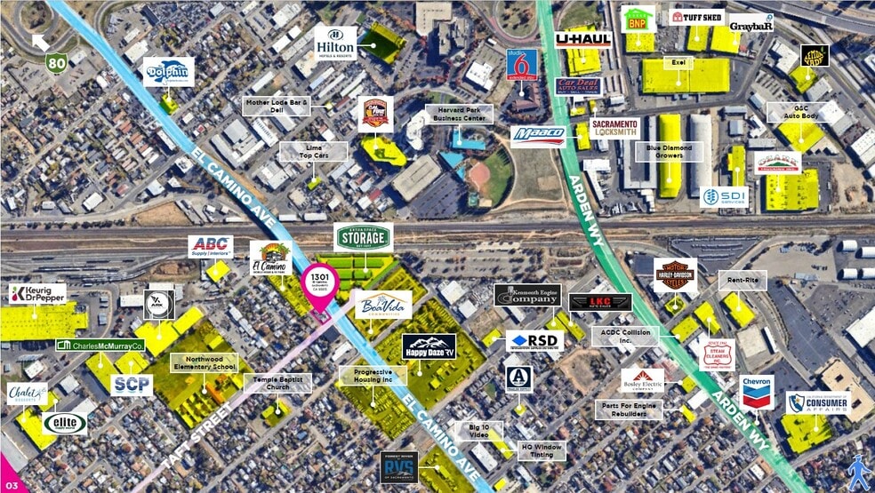 1301 El Camino Ave, Sacramento, CA for lease - Building Photo - Image 3 of 10