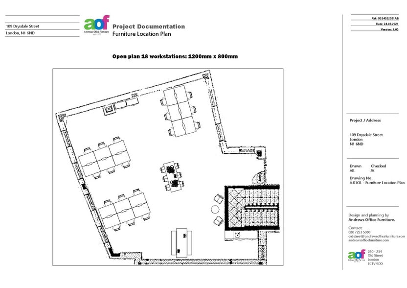 7-15 Drysdale St, London for lease - Floor Plan - Image 3 of 72