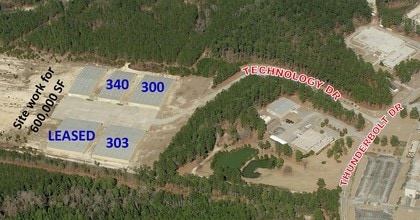 372 Technology Dr, Walterboro, SC - AERIAL  map view - Image1