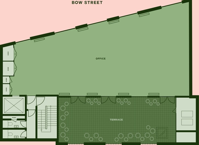 10 Bow St, Londres à louer - Plan d’étage - Image 2 de 6