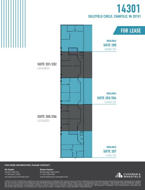 14301 Sullyfield Cir, Chantilly, VA for lease Floor Plan- Image 1 of 1