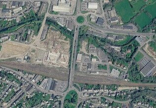 Quimper, FIN - Aerial map view