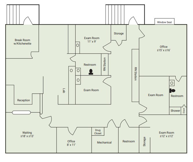 140 Vann St NE, Marietta, GA à louer Plan d  tage- Image 1 de 1