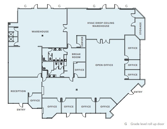 5744 Pacific Center Blvd, San Diego, CA à louer Plan d’étage- Image 1 de 1