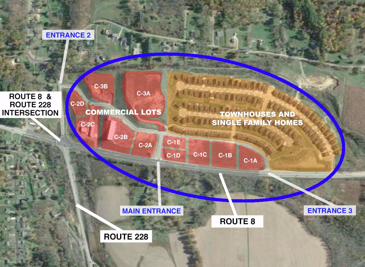 Middlesex Crossing, Valencia, PA à vendre Aérien- Image 1 de 35