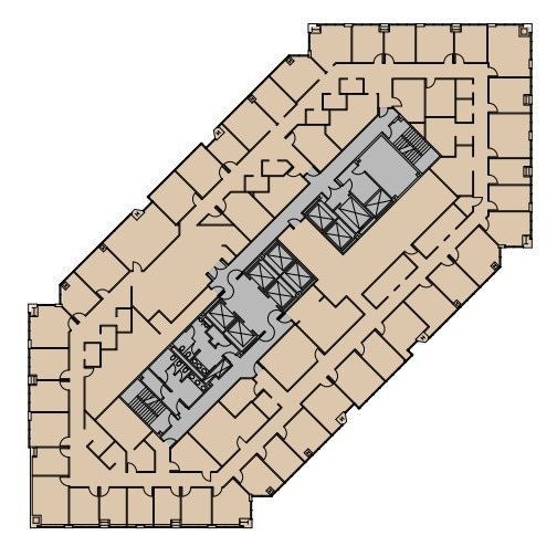 501 W Broadway, San Diego, CA à louer Plan d’étage- Image 1 de 1