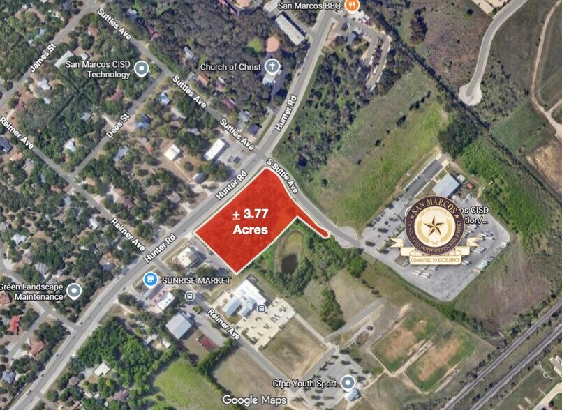 2715 Hunter Rd, San Marcos, TX à vendre - Photo du bâtiment - Image 2 de 16