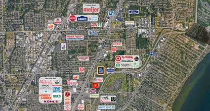 35250 S Gratiot Ave, Clinton Township, MI - Aerial  map view - Image1
