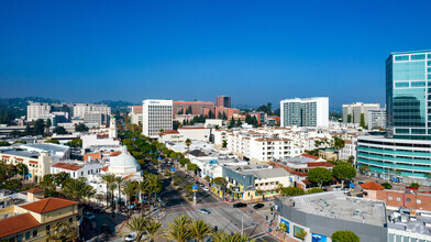 1080-1090 Westwood Blvd, Los Angeles, CA - Aérien  Vue de la carte