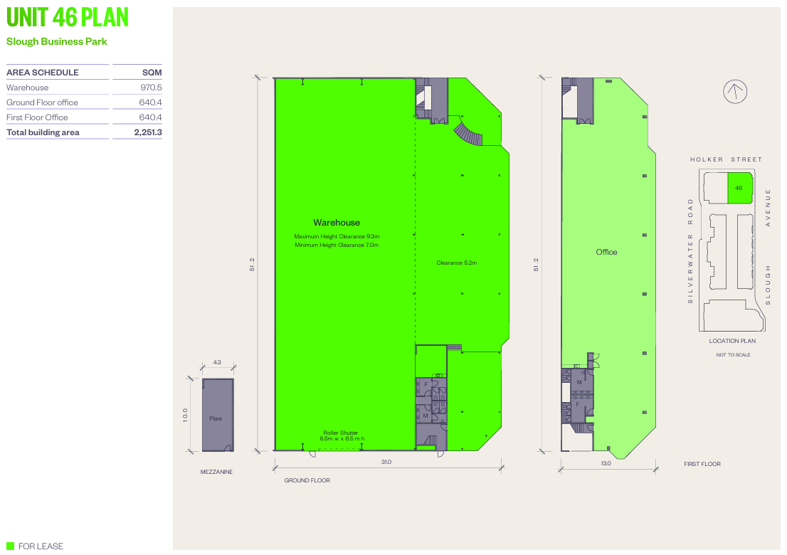 2 Slough Ave, Silverwater Parramatta for lease Floor Plan- Image 1 of 1