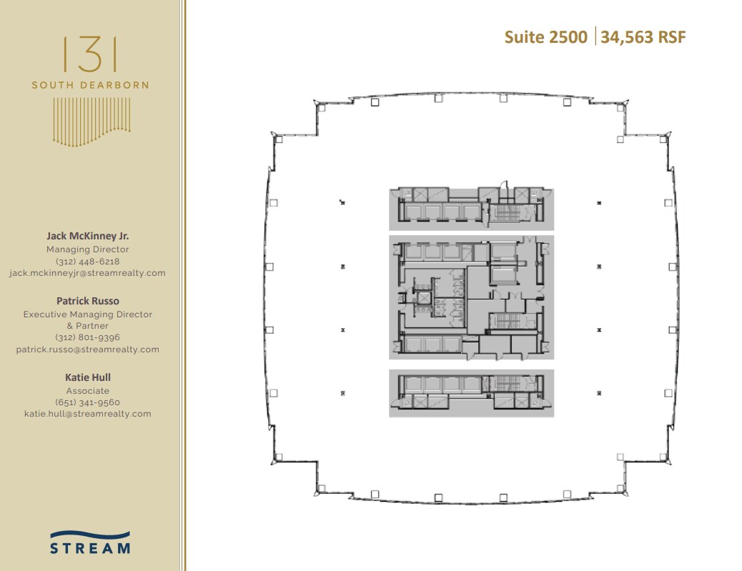 131 S Dearborn St, Chicago, IL for lease Floor Plan- Image 1 of 1