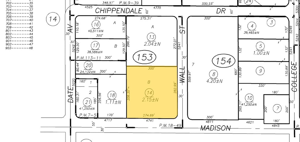 4741 Madison Ave, Sacramento, CA à vendre - Plan cadastral - Image 1 de 1