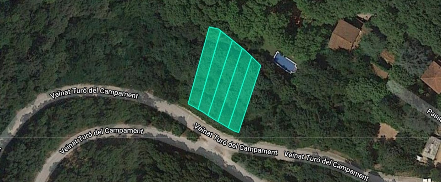 Terrain dans Arbúcies, Gerona à vendre Plan d’étage- Image 1 de 2