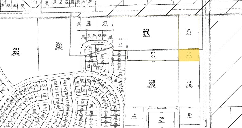 400-406 S Randall Rd, South Elgin, IL à vendre - Plan cadastral - Image 1 de 1