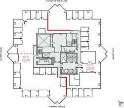 2121 Avenue of the Stars, Century City, CA for lease Floor Plan- Image 1 of 1